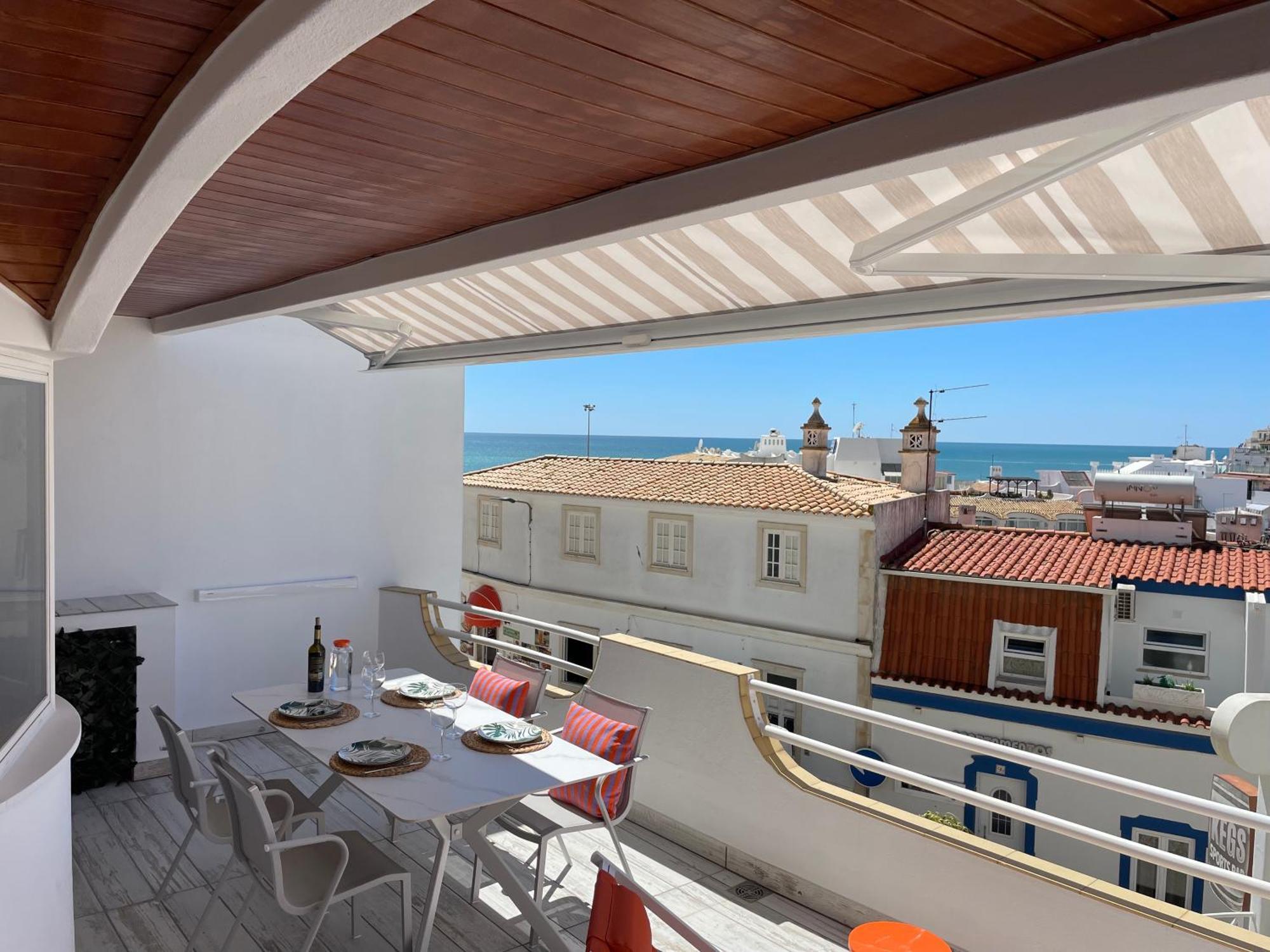 Ocean Balcony Apartamento Albufeira Exterior foto