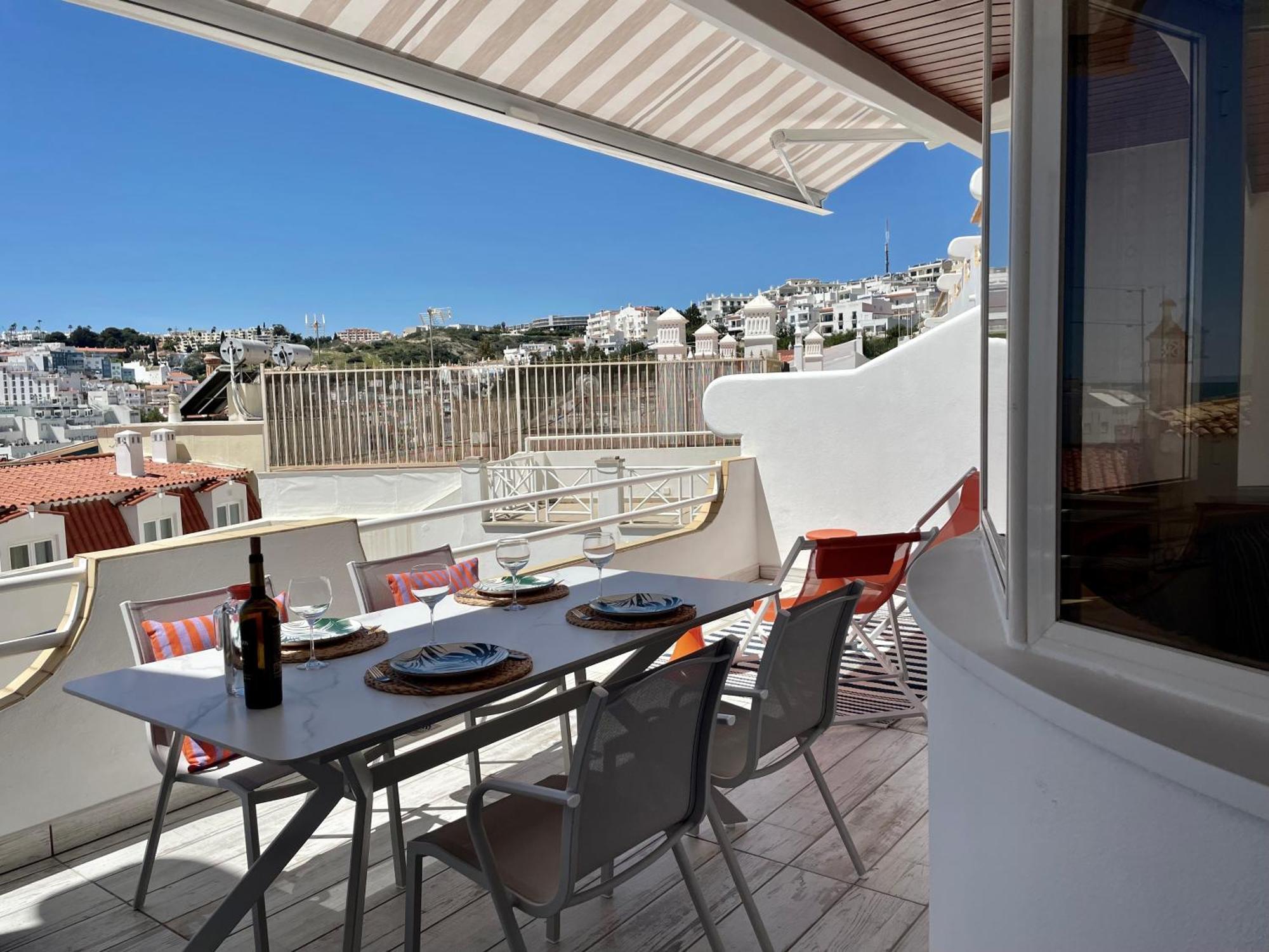 Ocean Balcony Apartamento Albufeira Exterior foto